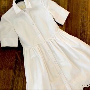 Kate Spade Cutwork Denim Mini Dress